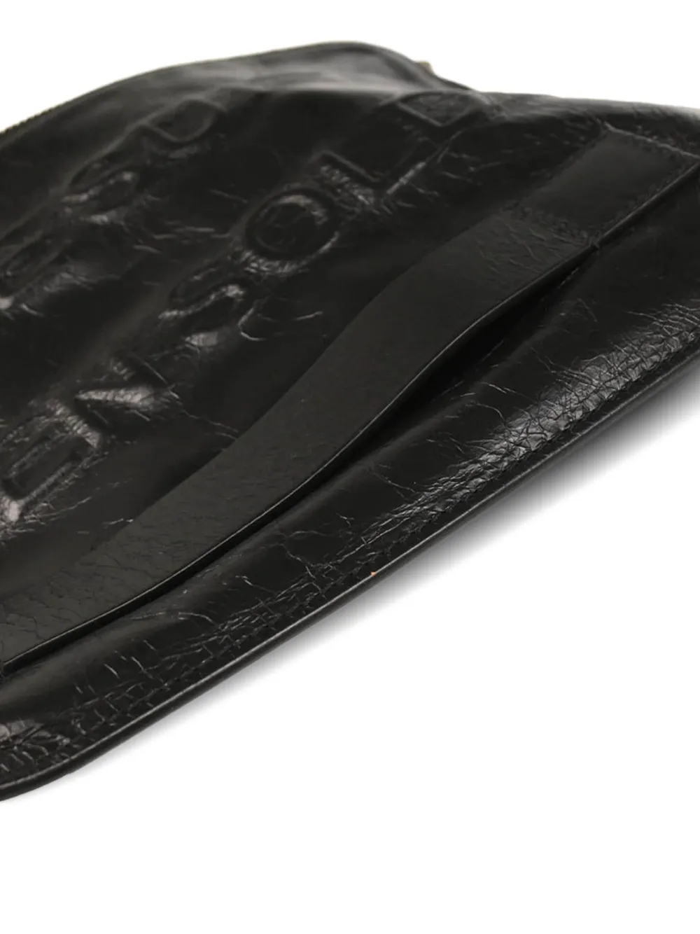 Pre-owned Chanel 2014 Je Ne Suis Pas En Solde Clutch Bag In Black