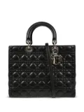 Christian Dior Pre-Owned 2011 Lady Dior tote bag - Black