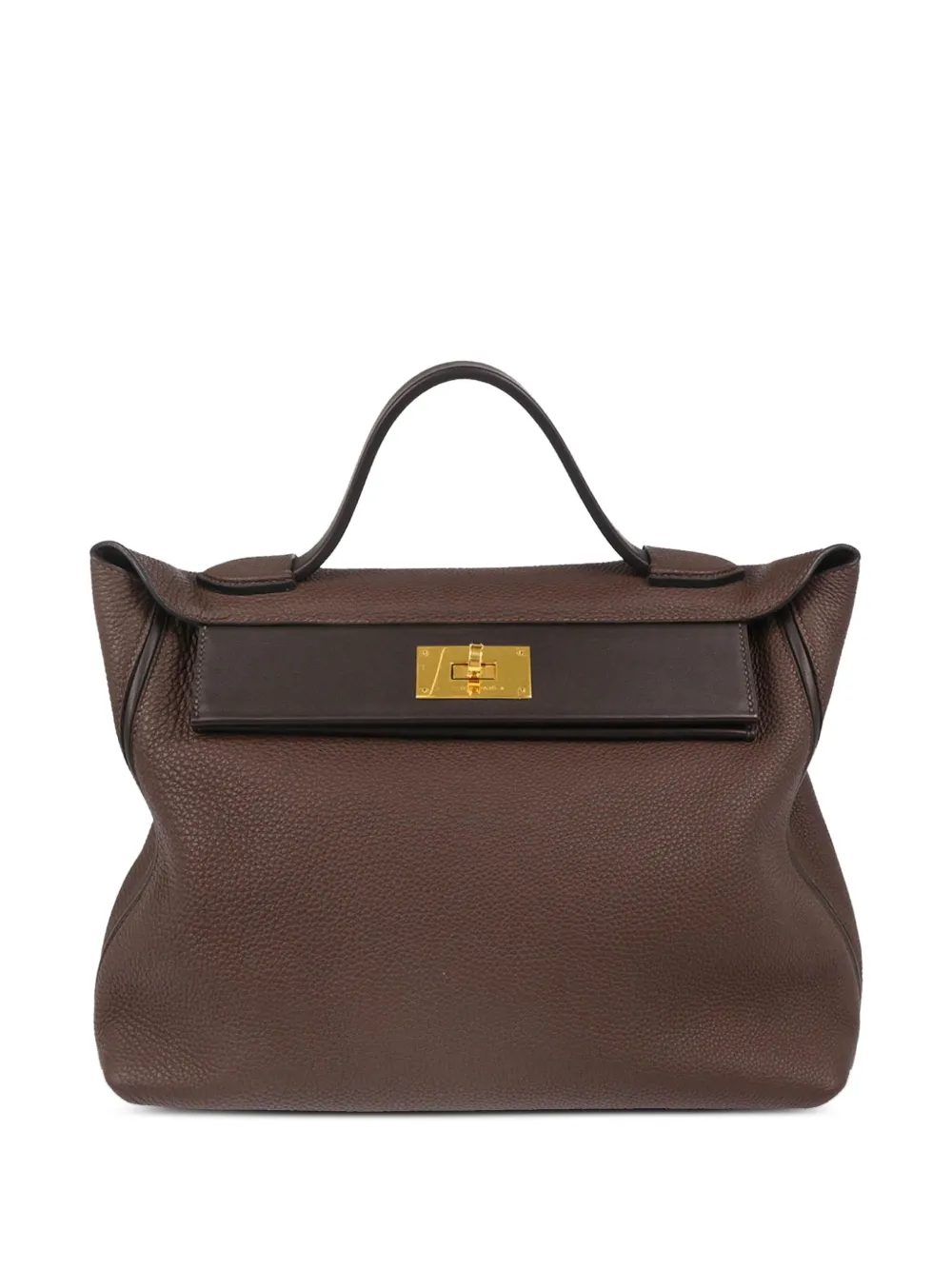 Hermès Pre-Owned 2019 Sac 24/24 35 handbag | Brown | Image 1