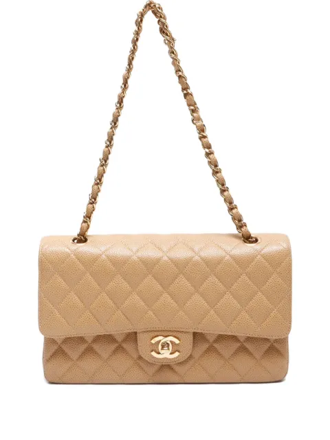 CHANEL Pre-Owned 2002-2003 medium Double Flap shoulder bag