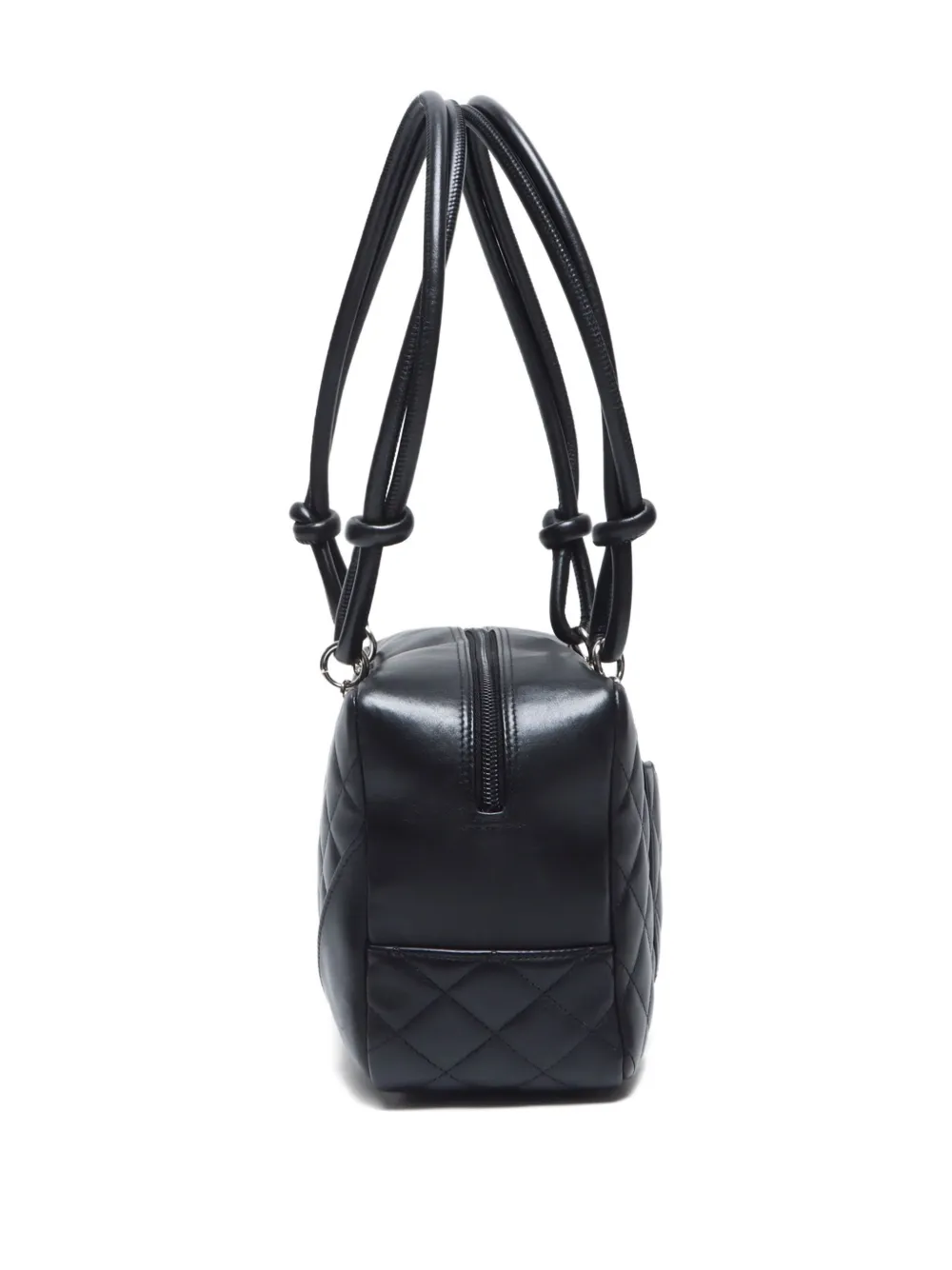 Pre-owned Chanel 2005-2006 Mini Cambon Line Boston Bag