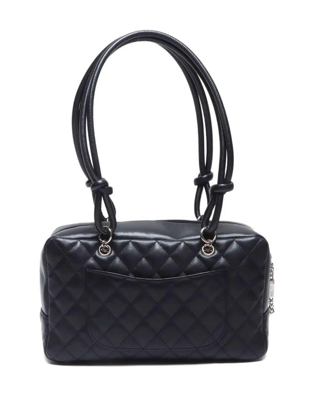Pre-owned Chanel 2005-2006 Mini Cambon Line Boston Bag