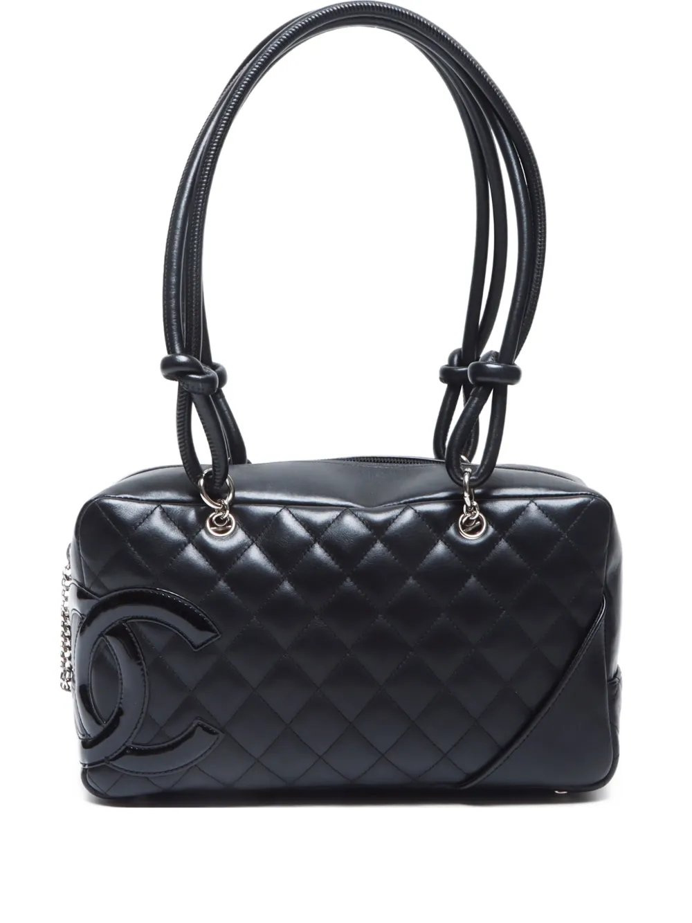 CHANEL Pre-Owned 2005-2006 mini Cambon Line Boston bag | Black | Image 1
