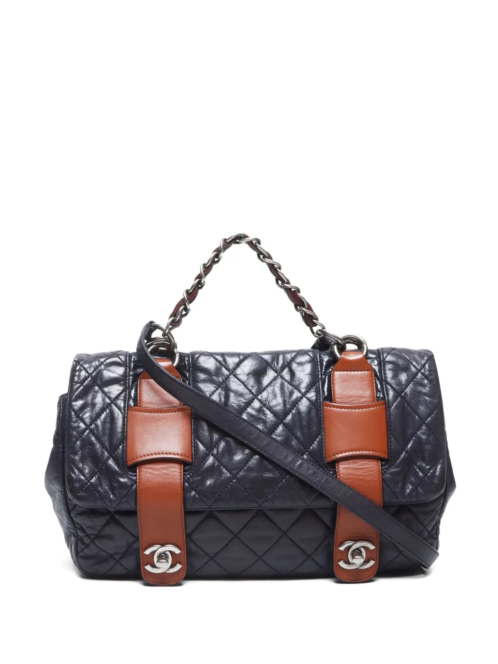 CHANEL Pre-Owned 2010-2011 イン ザ ミックス ショルダーバッグ - ブラック CHANEL Pre-Owned 2010-2011 イン ザ ミックス ショルダーバッグ - ブラック