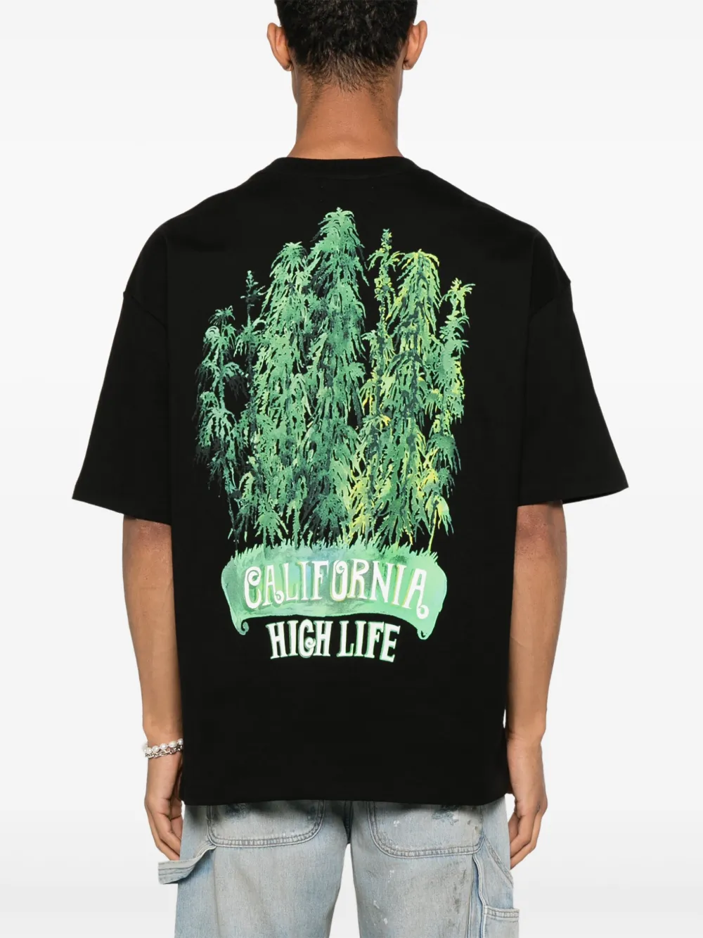 AMIRI Katoenen T-shirt Zwart