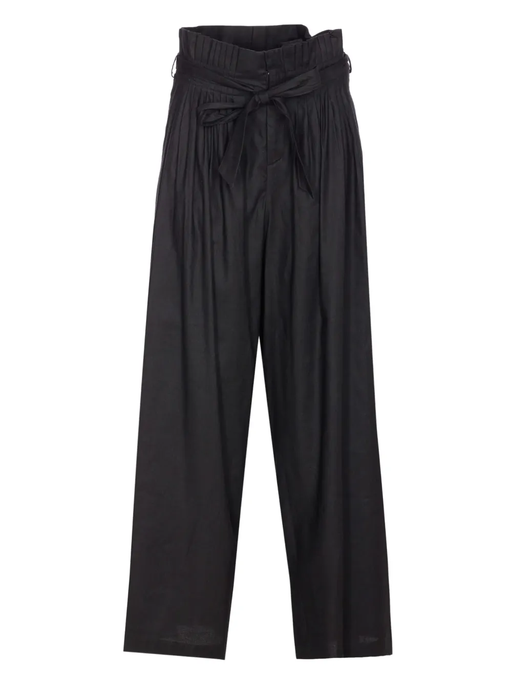 Eleh high-waisted trousers | Black | Image 1