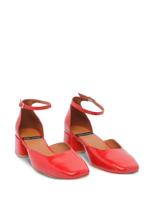 パンプス ANGEL ALARCON MALORY PUMPS ANGEL ALARCON 45mm Malory Pumps | Red | FARFETCH UZ