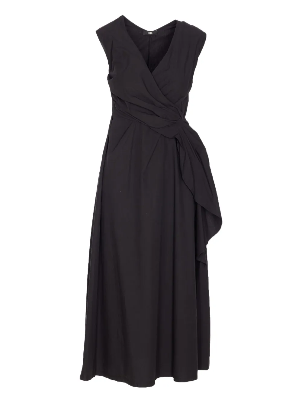 Eleh v-neck dress | Black | Image 1