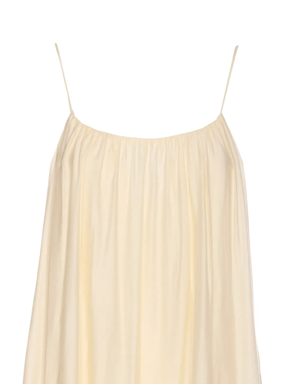Eleh Mouwloze jurk Beige