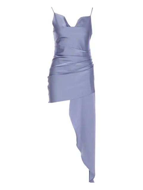 Eleh satin-finish mini dress
