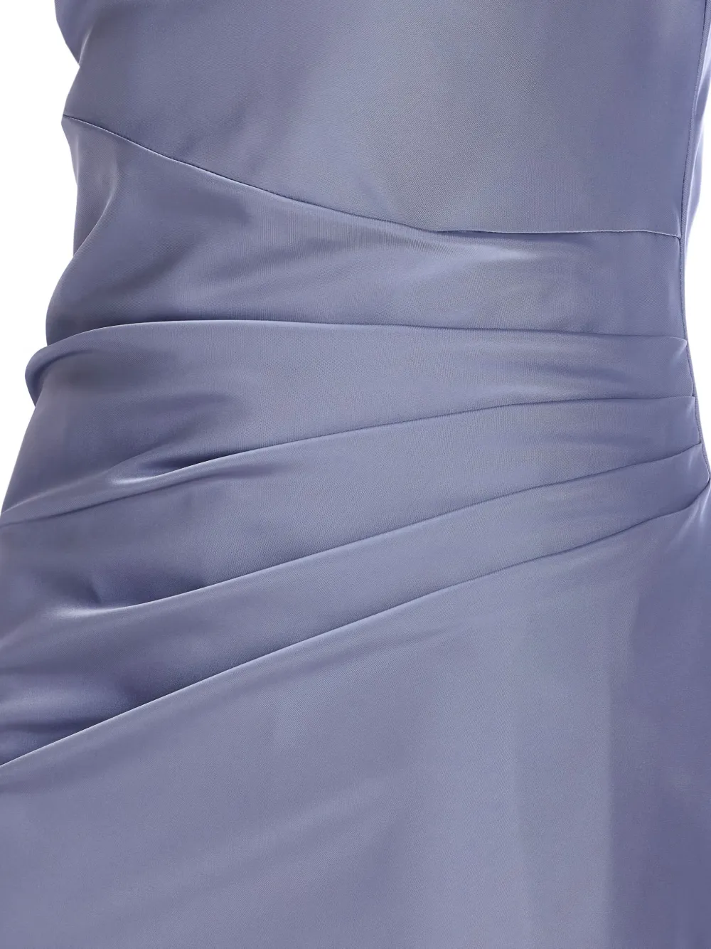 Eleh Mini-jurk met satijnen afwerking Blauw