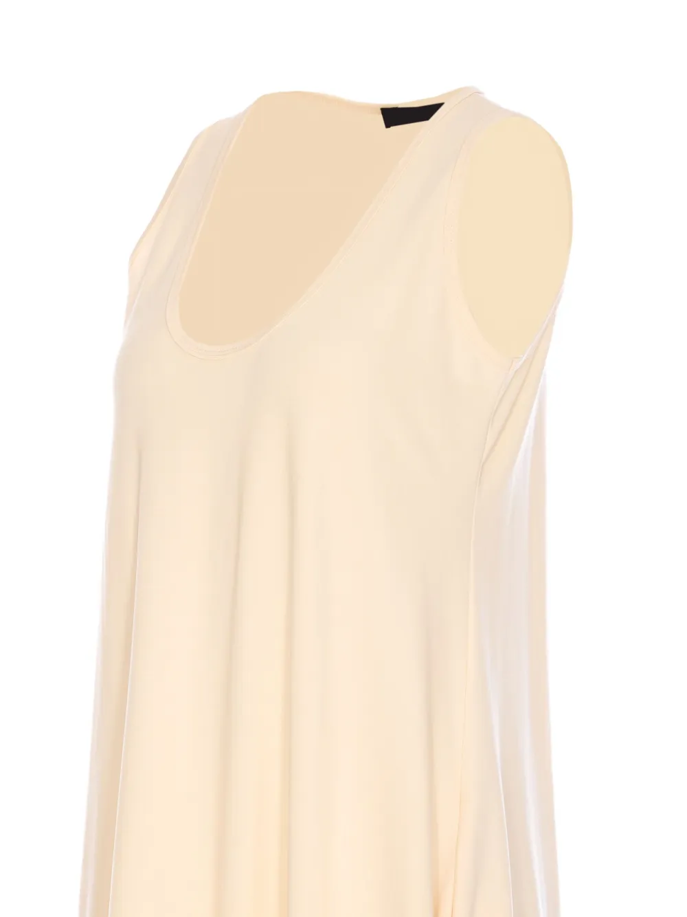 Eleh Mouwloze jurk Beige