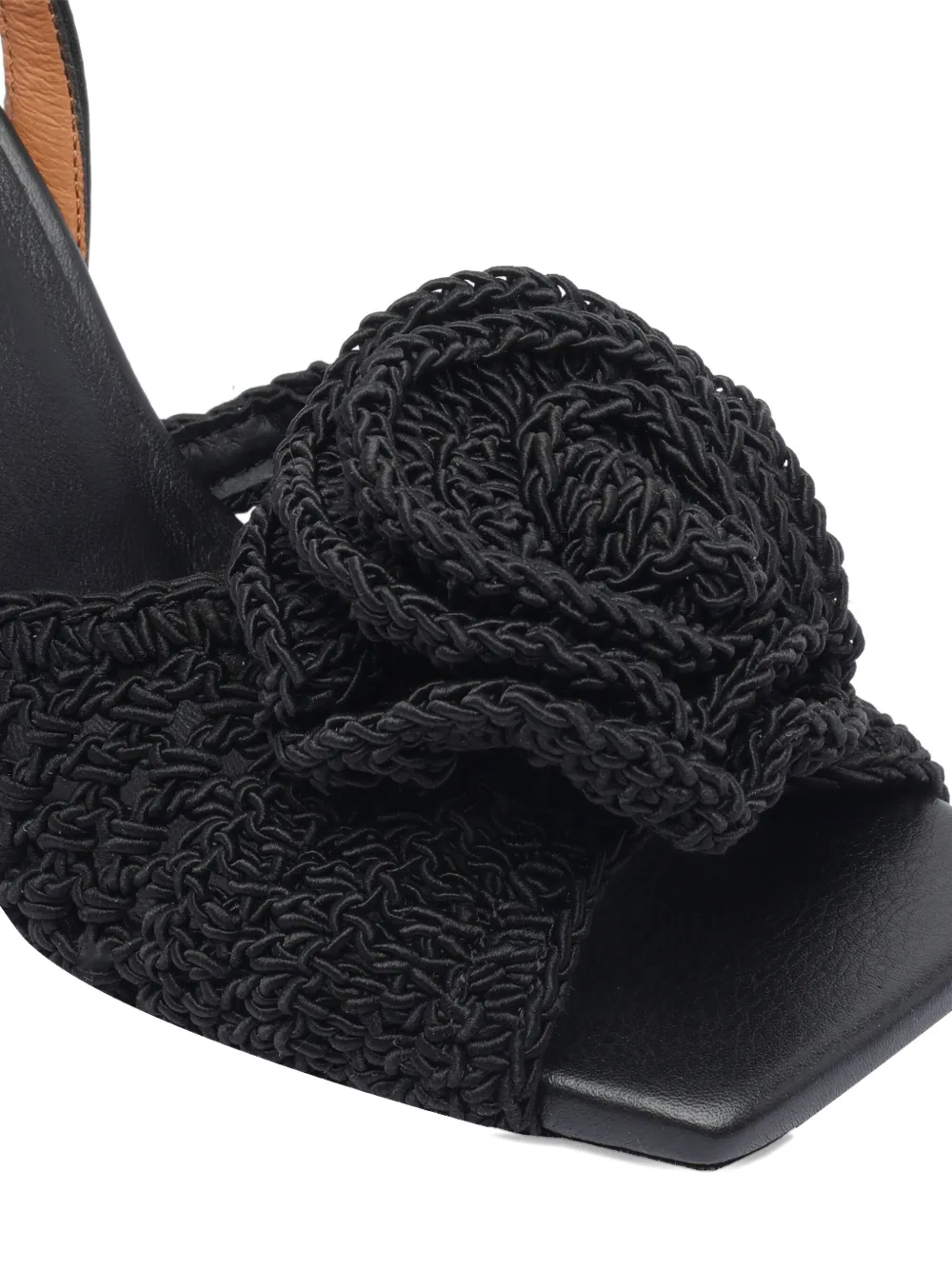 Angel Alarcon 90mm Leather Sandals
