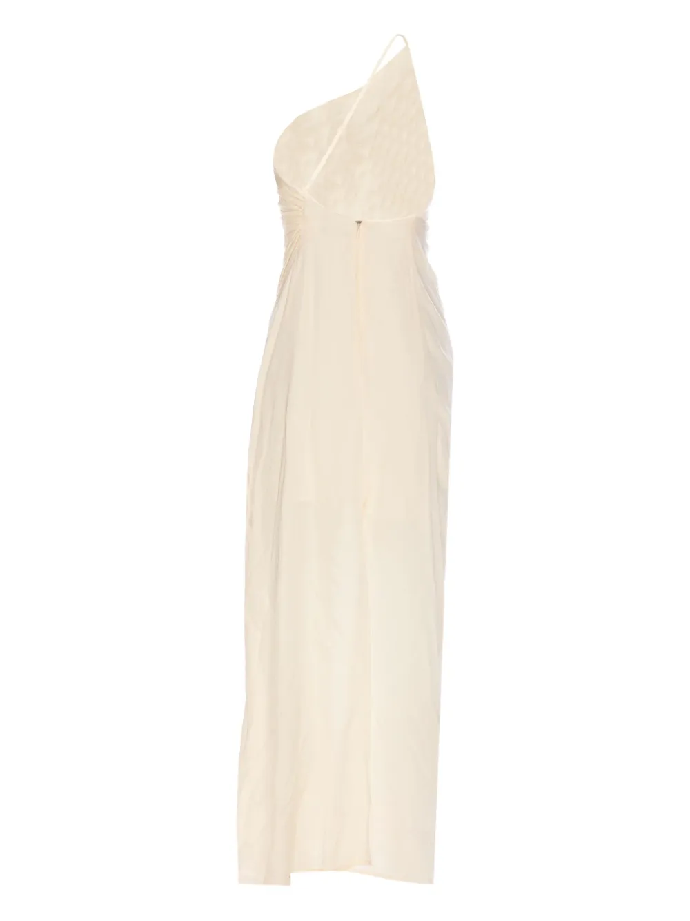 Eleh asymmetric dress - Wit