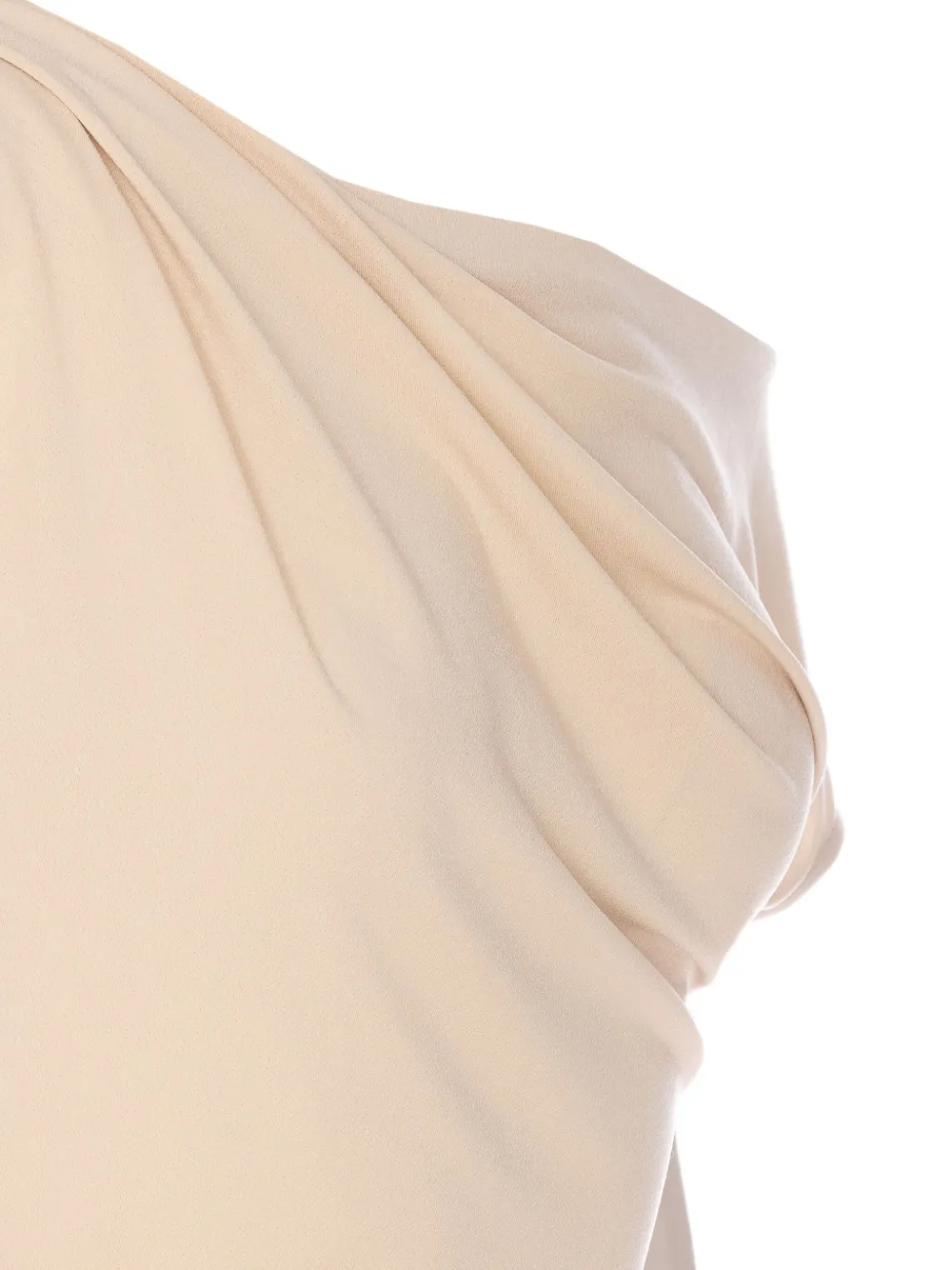 Eleh Asymmetrische jurk Beige