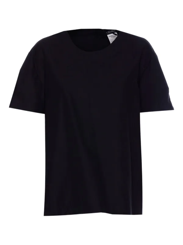 Tシャツ・カットソー MAX MARA STUDIO Woman T-Shirt Black 2516941012600 Black t shirt female | Max Mara