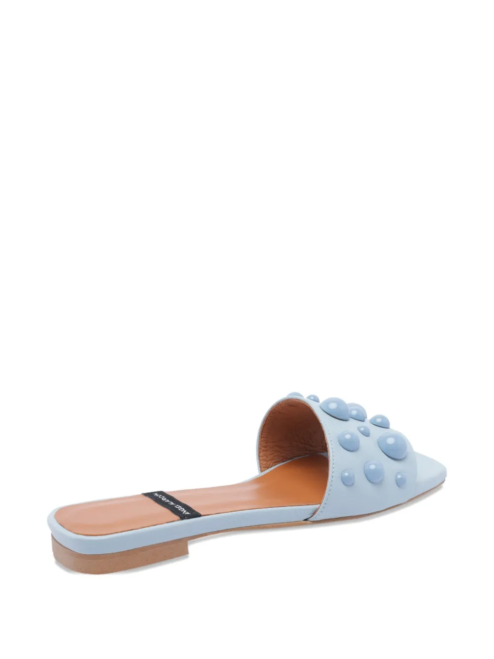 ANGEL ALARCON Dream flat sandals Blue