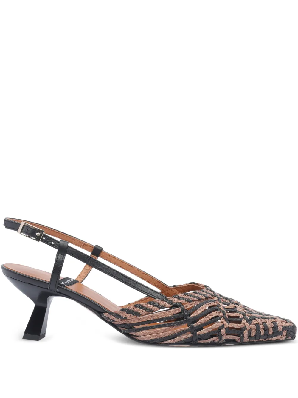 55mm leather pumps