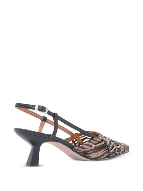 パンプス ANGEL ALARCON MONTECARLO PUMPS ANGEL ALARCON - MANON SLINGBACK PUMP IN MONTE CARLO BLUE