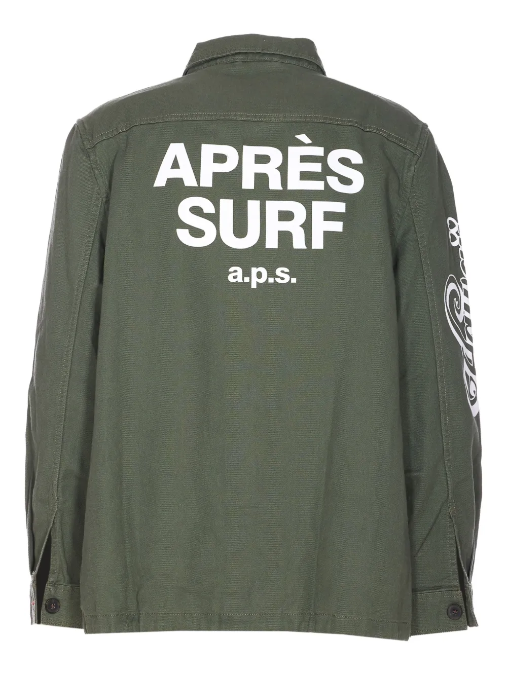 Après Surf Savage shirtjack - Groen