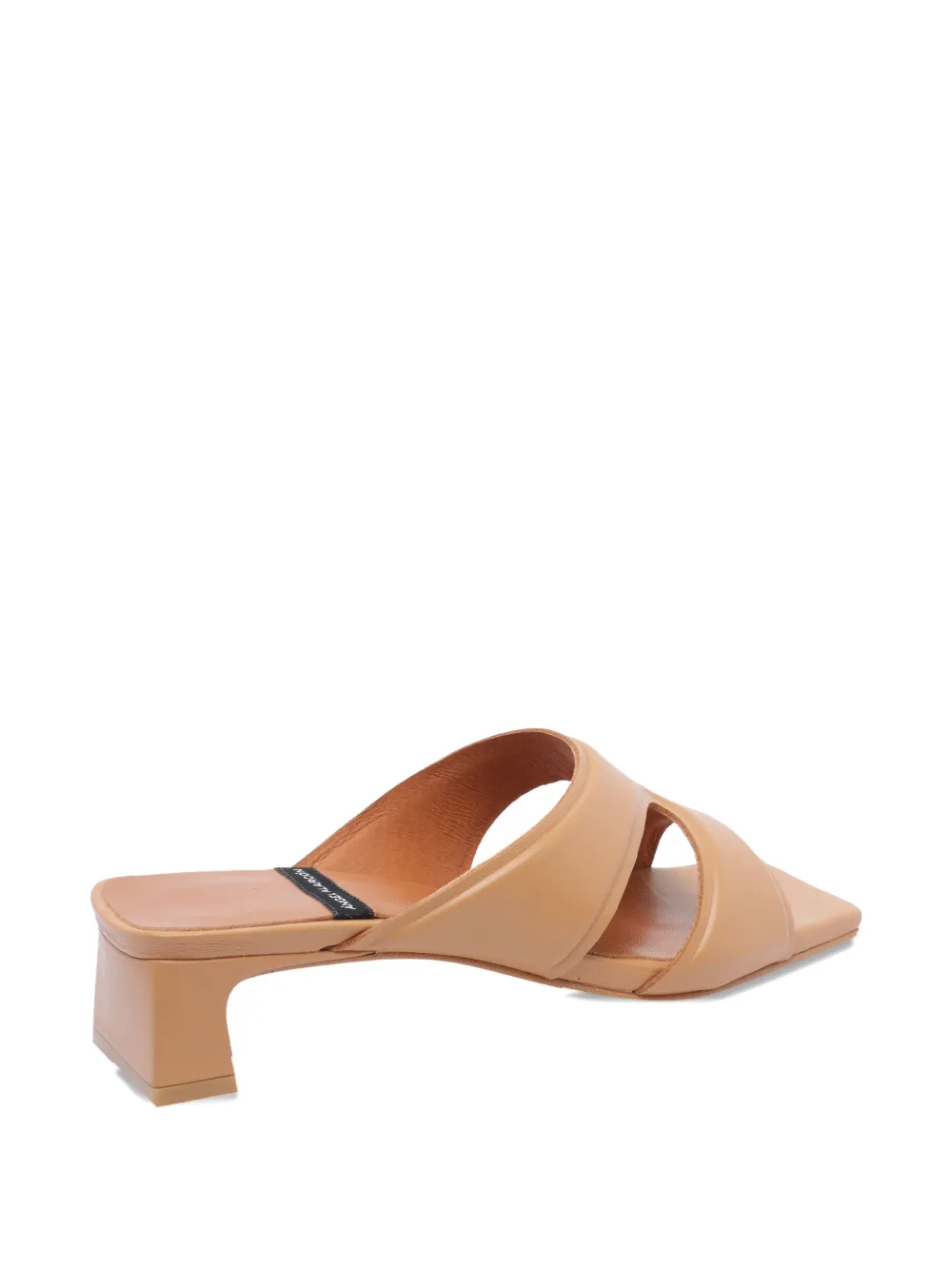 Angel Alarcon 35mm Leather Heeled Sandals
