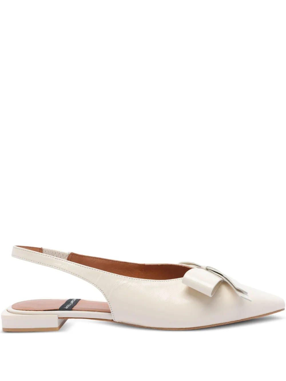 leather ballet flats
