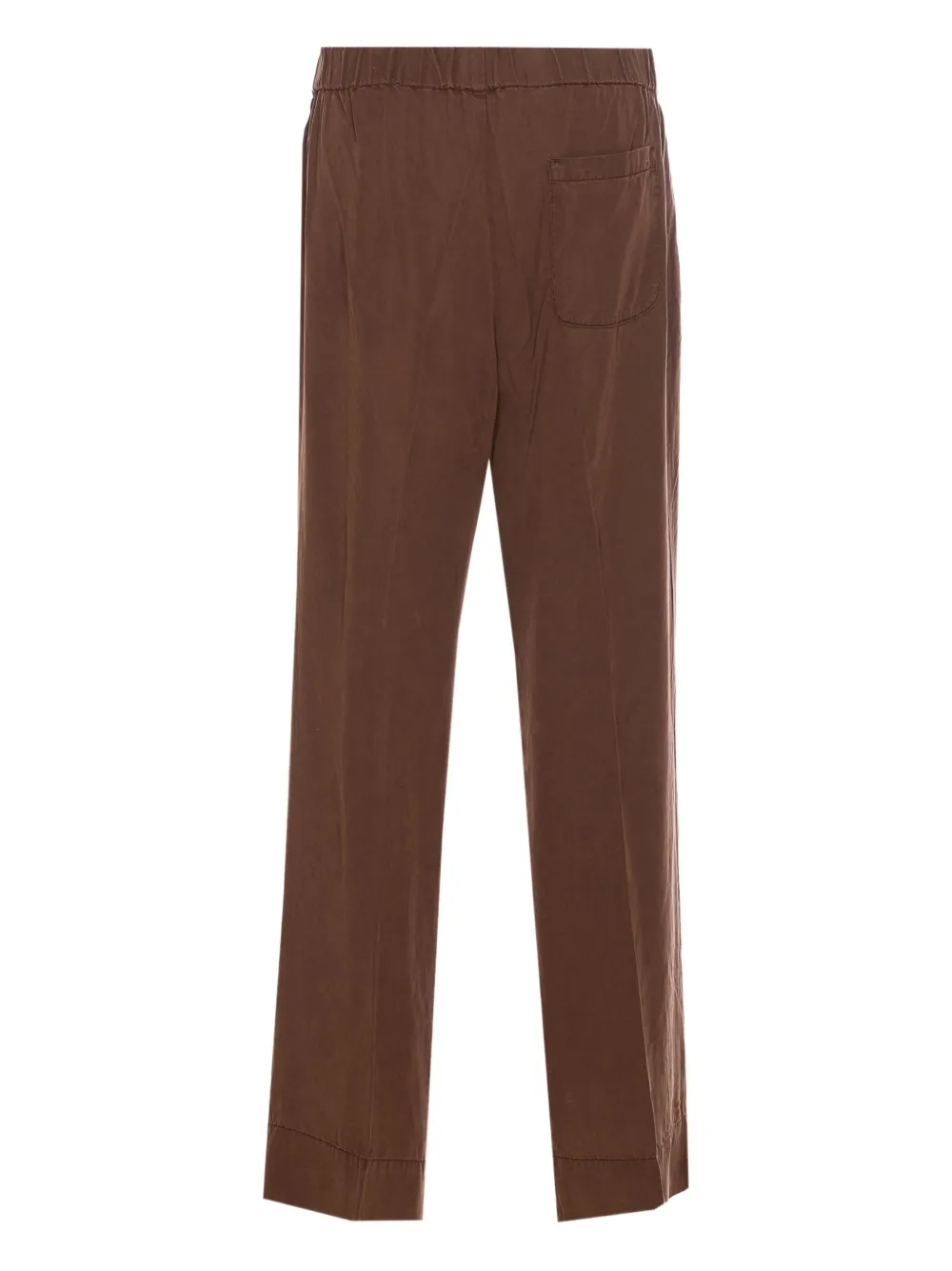TRUE AVENUE elasticated-waistband trousers - Bruin