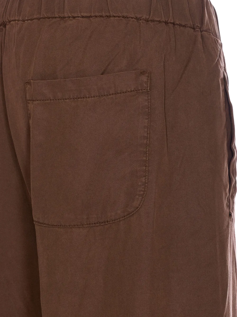 TRUE AVENUE ELASTICATED-WAISTBAND TROUSERS