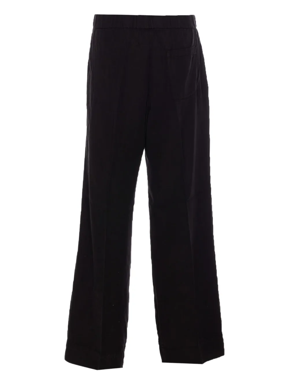 TRUE AVENUE Broek met elastische tailleband Zwart