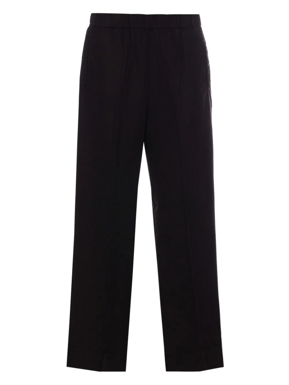 elasticated-waistband trousers