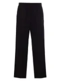 TRUE AVENUE elasticated-waistband trousers - Black
