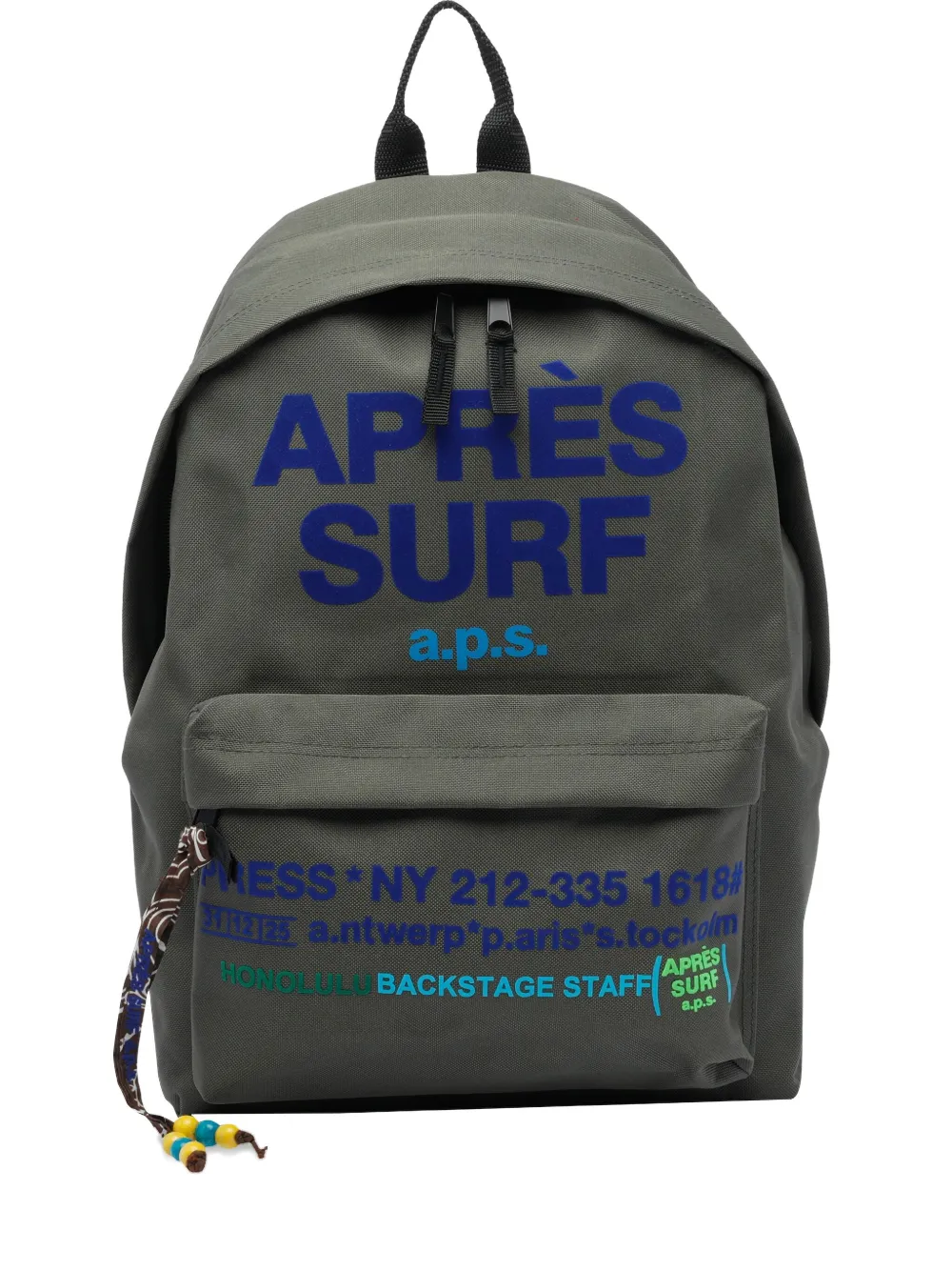 Après Surf logo-print backpack | Green | Image 1