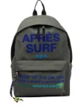 Après Surf logo-print backpack - Green