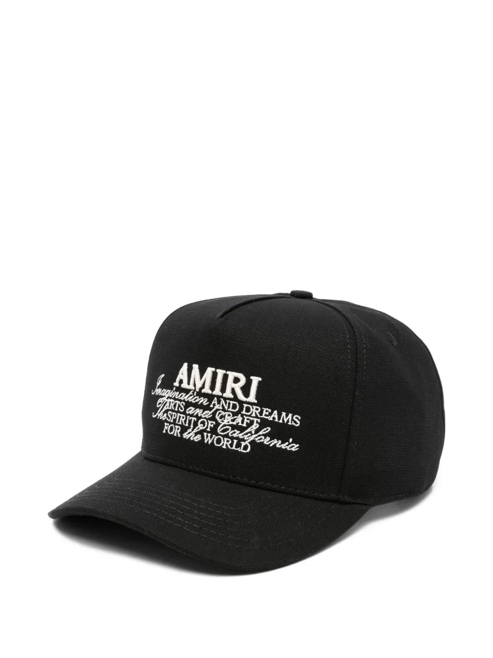 AMIRI Spirit honkbalpet Zwart