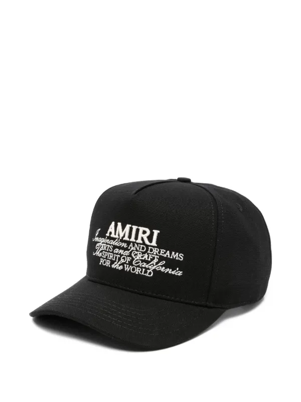 AMIRI キャップ　ブラック Lサイズあり☆関税込【AMIRI】ブラック M.A. Fitted キャップ