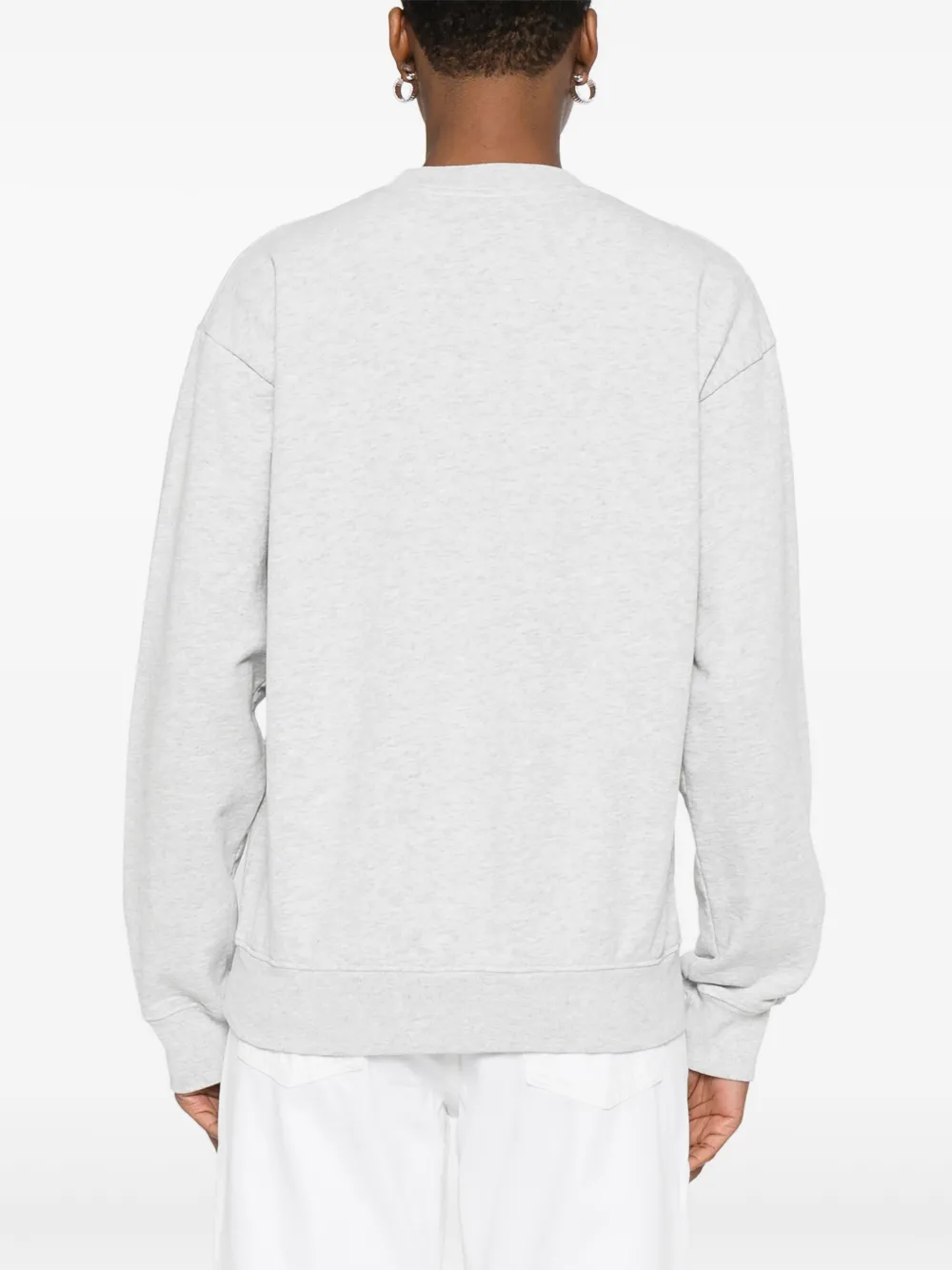 Sporty & Rich Sweater met logoprint Grijs