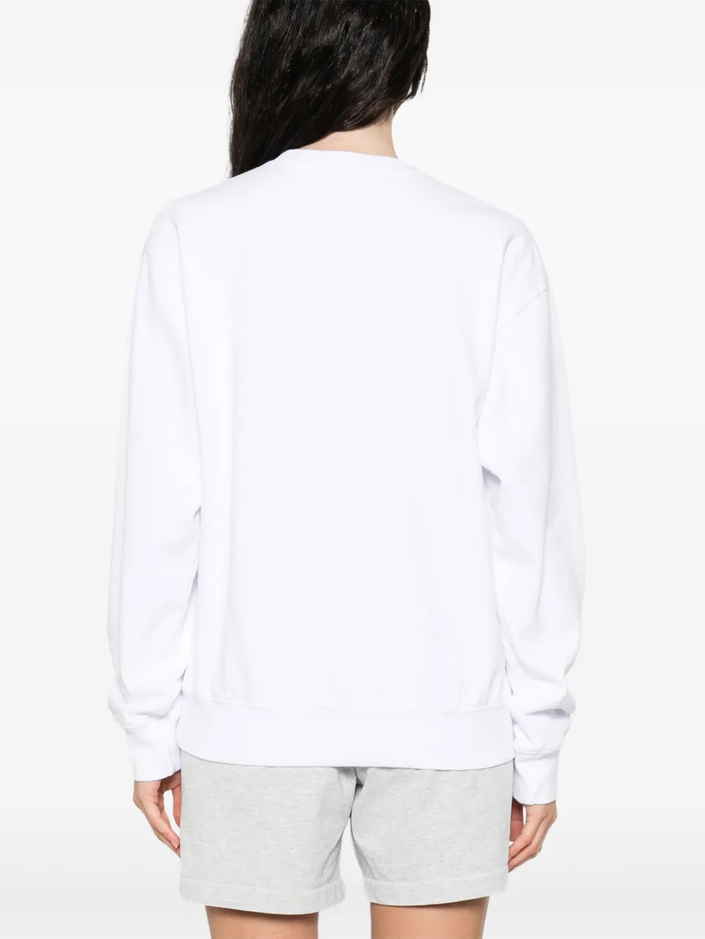 Sporty & Rich Katoenen sweater Wit