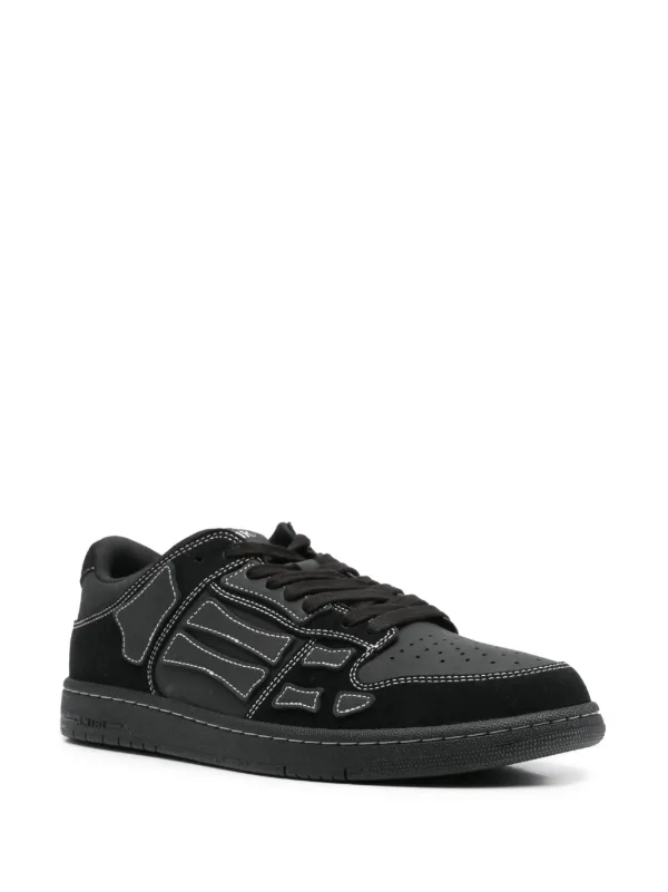 AMIRI Skeleton Sneakers | Black | FARFETCH RO