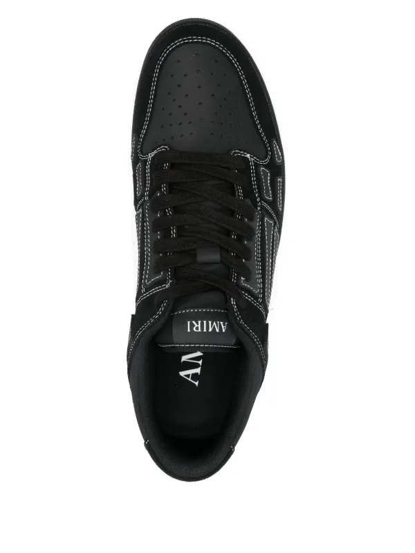 25SS new/AMIRI Skel-Topレザースニーカー Sneakers Black Amiri Skel Top Low Leather Sneakers | Saks Fifth Avenue