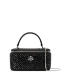 Tory Burch Kira Embellished vanity case - Black