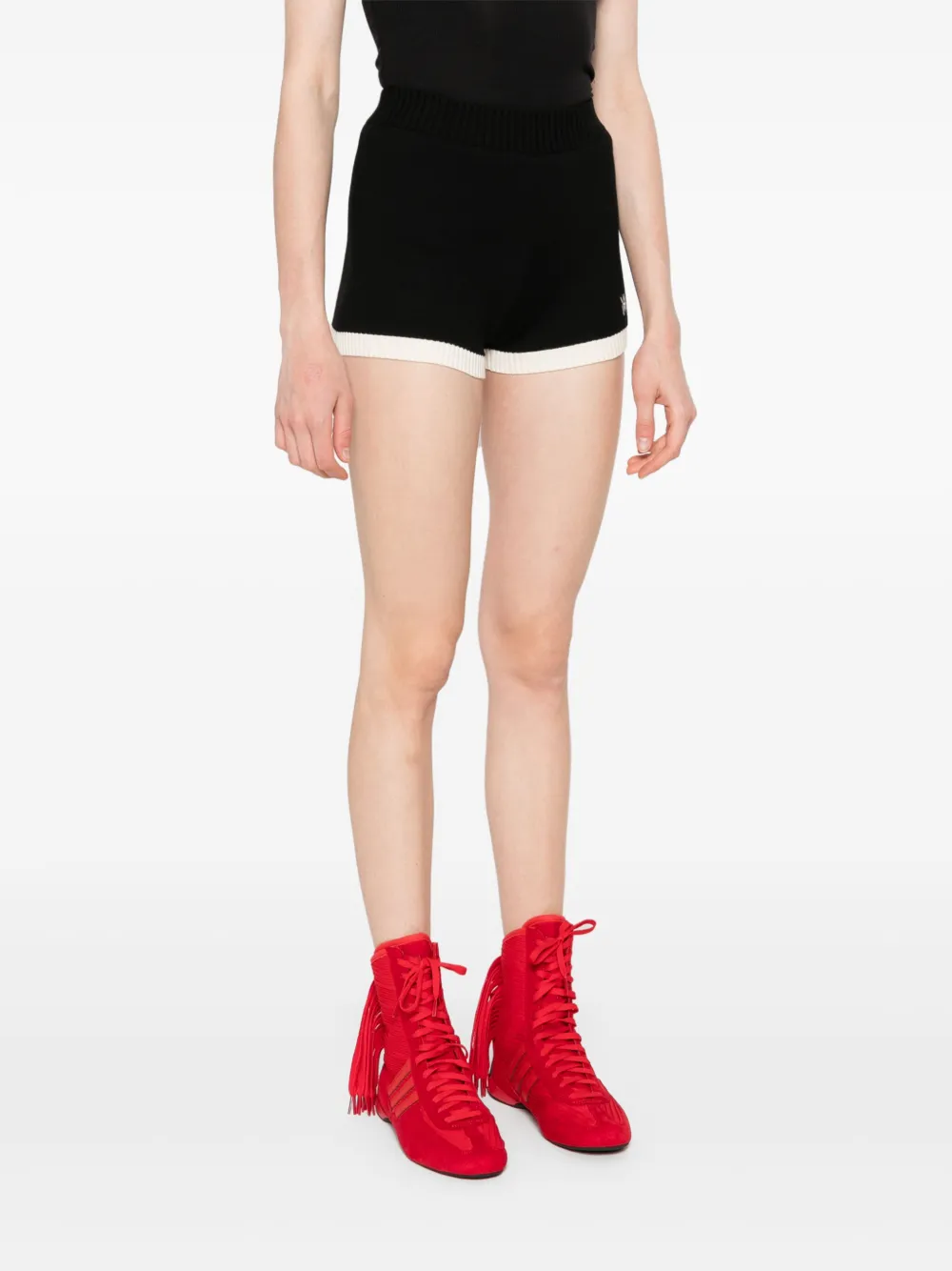 AMIRI Katoenen shorts Zwart