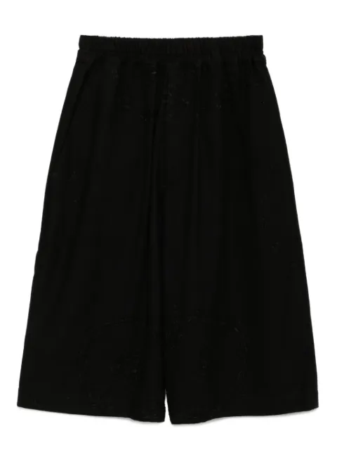By Walid embroidered shorts