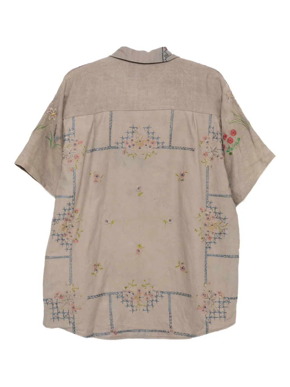By Walid cuban shirt Groen