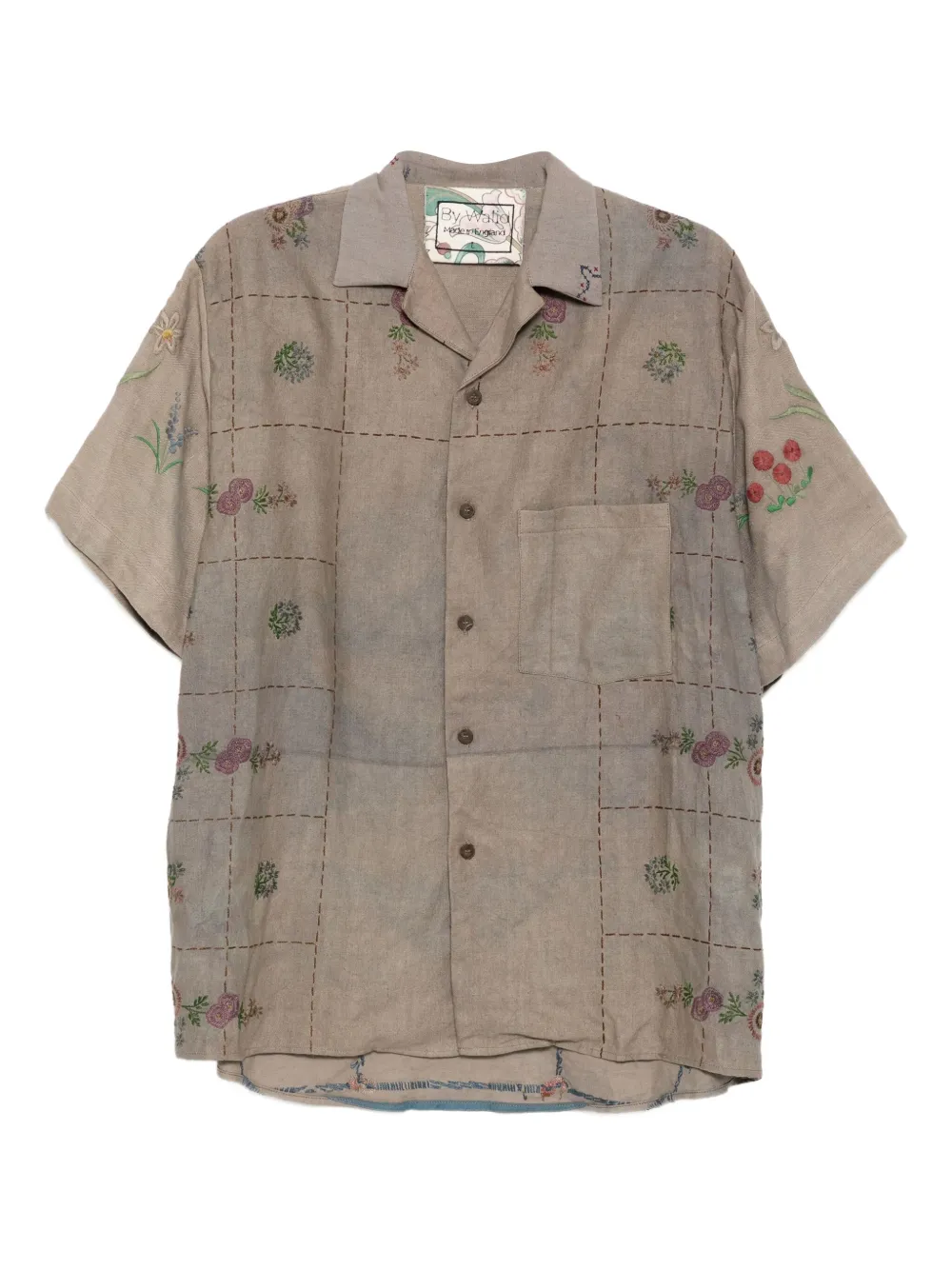 By Walid cuban shirt Groen