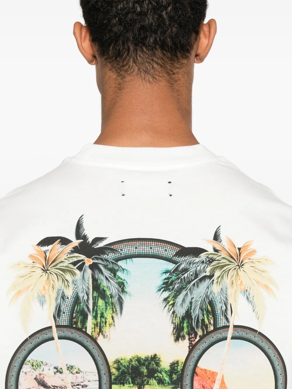 AMIRI Katoenen T-shirt Wit