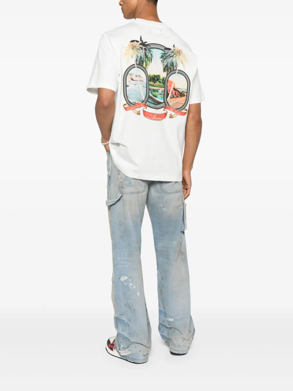 AMIRI cotton T-shirt - Wit