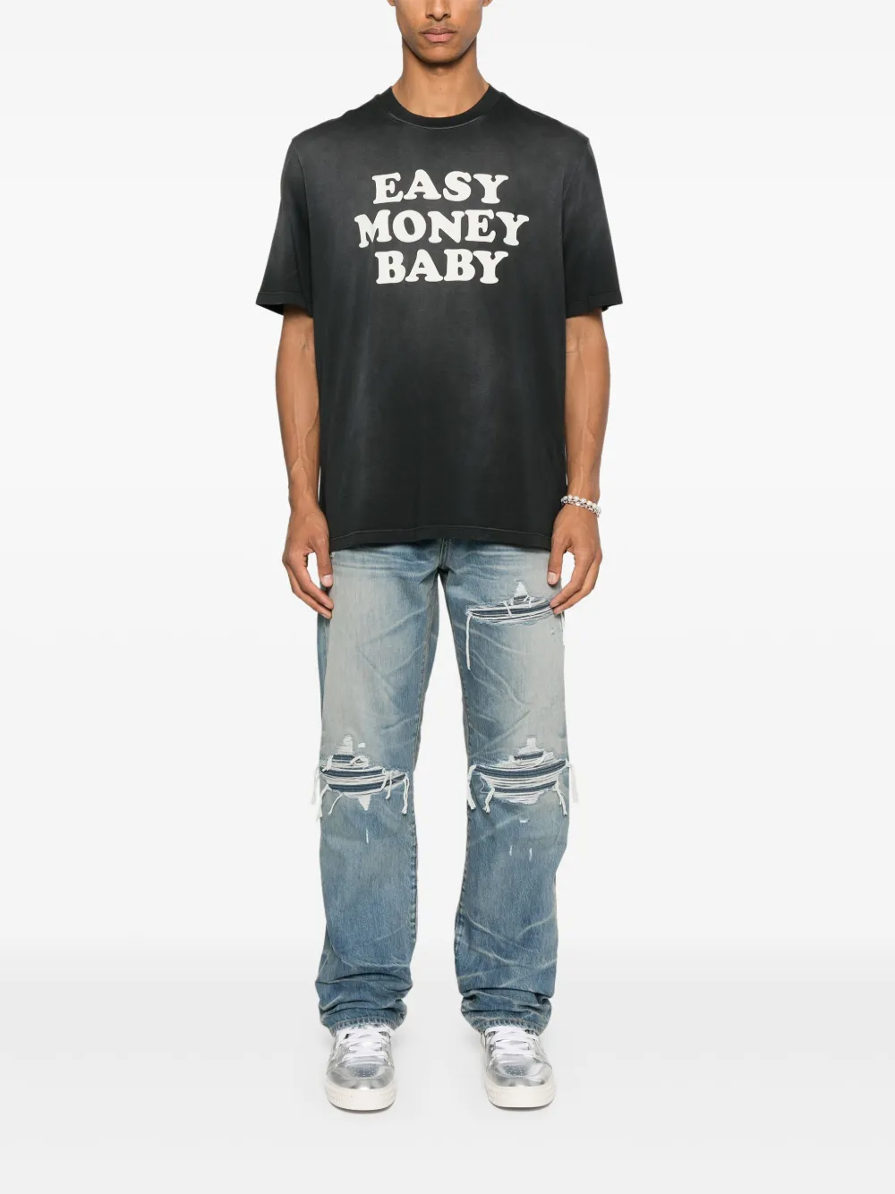 AMIRI Easy Money Baby t-shirt - Zwart