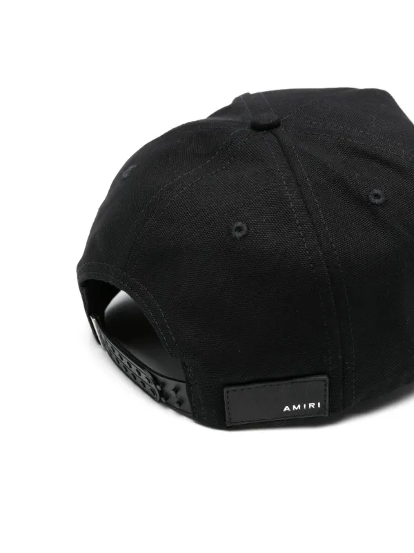 キャップ AMIRI 'Ma Outline' cap AMIRI MA Outline キャップ | ブラック | FARFETCH JP