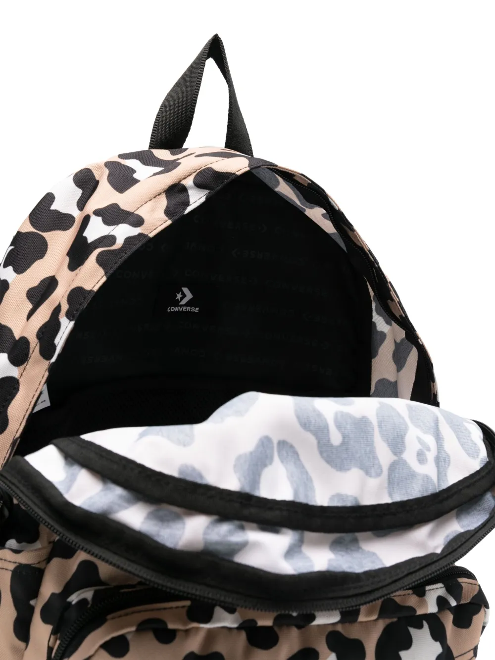 CONVERSE ANIMAL-PATTERN BACKPACK