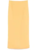 Maticevski Antenna pencil skirt - Yellow